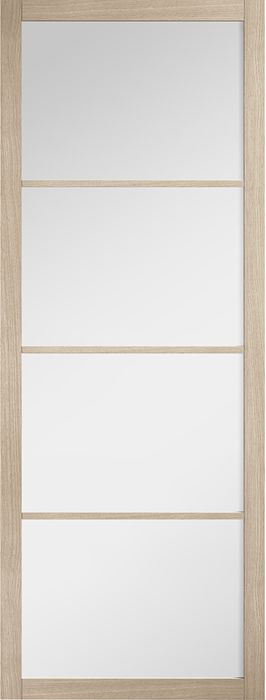 Blonde Oak Soho Glazed Pre-Finished Internal Door Internal Door LPD Doors 
