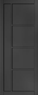 Brixton Black Primed Internal Door Internal Door Deanta 