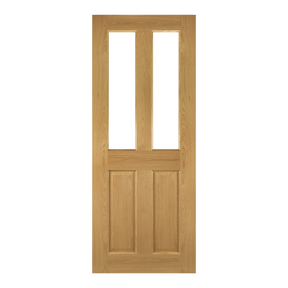 Bury Prefinished Oak Glazed FD30 Internal Fire Door Internal Door Deanta 