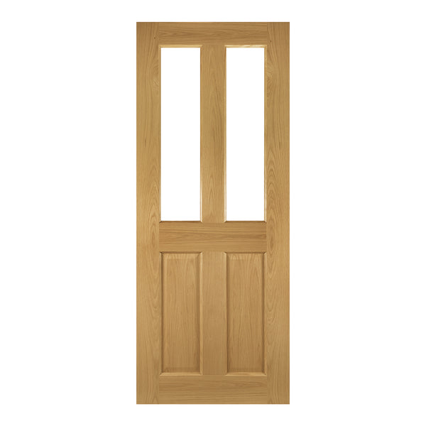 Bury Prefinished Oak Bevelled Glazed Internal Door