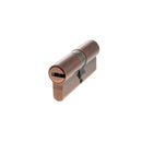 AGB Euro Profile 15 Pin Double Cylinder 35-35mm (70mm) in Copper Cylinder Atlantic 