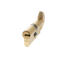 AGB Euro Profile 15 Pin Cylinder Key to Turn 35-35mm (70mm) in Satin Brass Cylinder Atlantic 