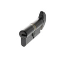 AGB Euro Profile 15 Pin Cylinder Key to Turn 35-35mm (70mm) in Matt Black Cylinder Atlantic 