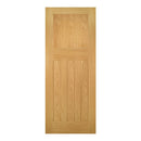 Cambridge Unfinished Oak Internal Fire Door Internal Door Deanta 