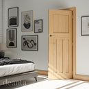 Cambridge Unfinished Oak Internal Door Internal Door Deanta 