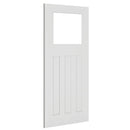 Cambridge White Primed Glazed Internal Door Internal Door Deanta 
