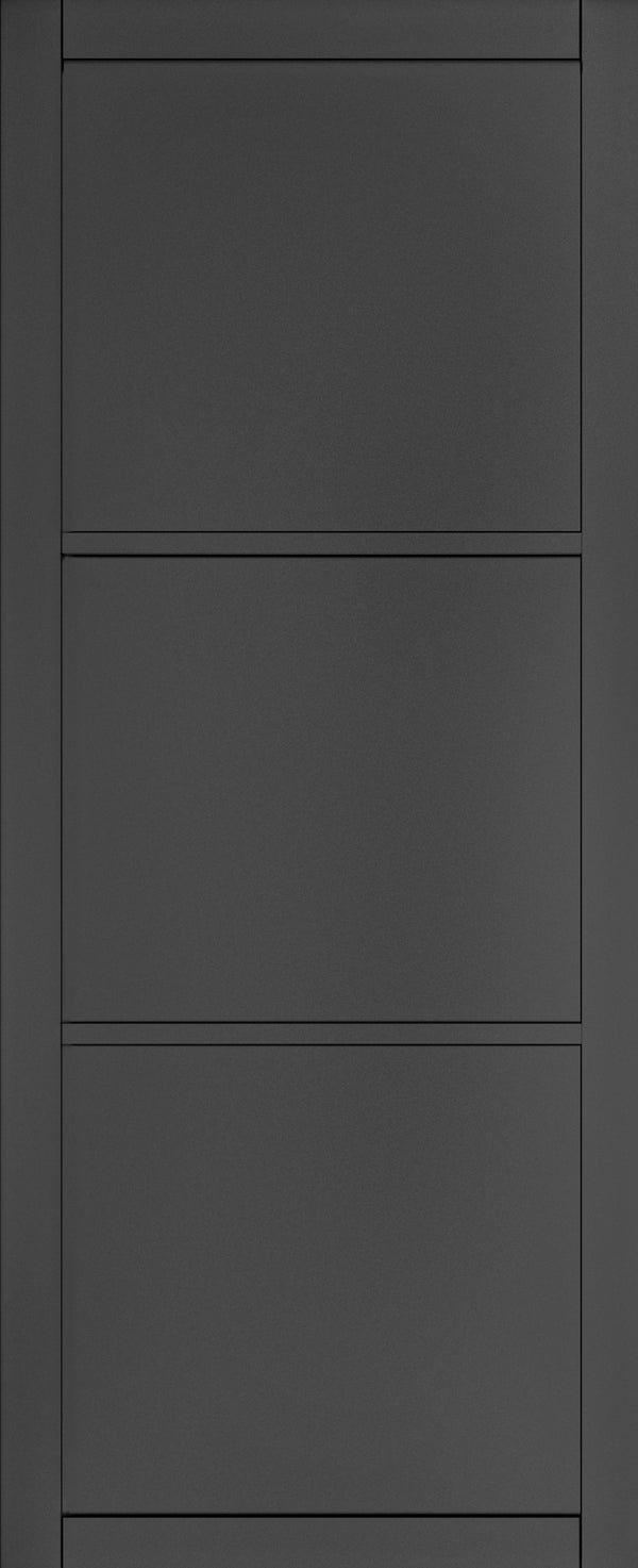 Camden Black Primed Internal Door