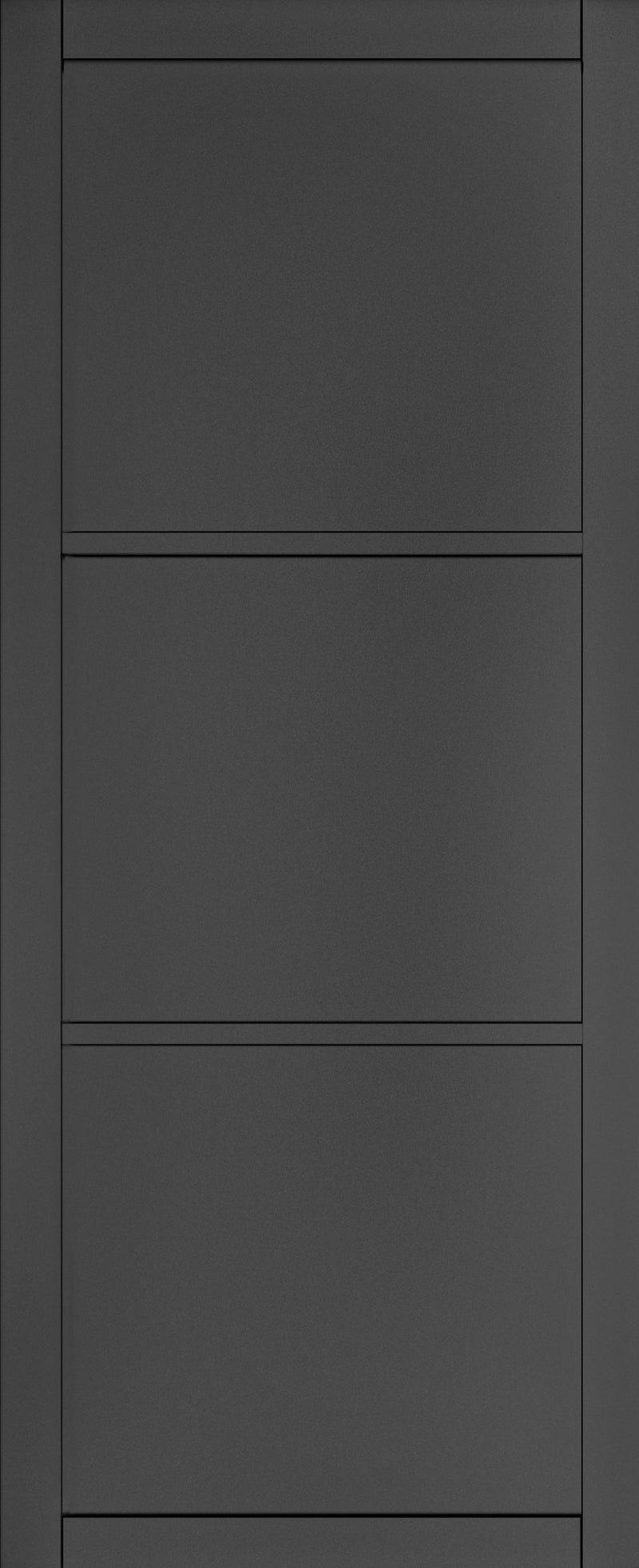 Camden Black Primed Internal Door