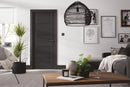Charcoal Black Vancouver 5 Panel Pre-Finished Internal Fire Door FD30 Internal Fire Door LPD Doors 