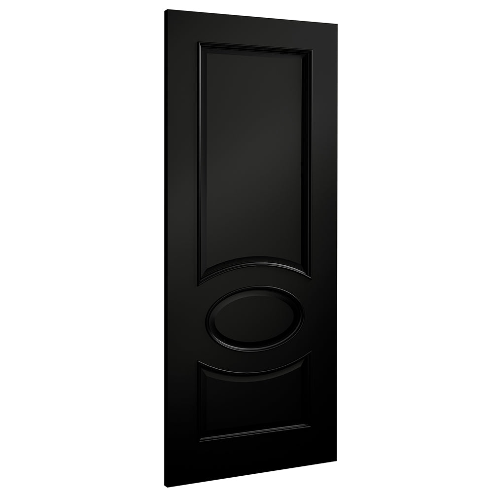Clarendon Black Prefinished FSC Internal Door Internal Door Deanta 