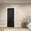 Clarendon Black Prefinished FSC Internal Door Internal Door Deanta 