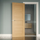 Coventry Prefinished Oak Internal Fire Door Internal Door Deanta 