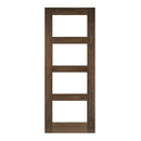 Coventry Prefinished Walnut Glazed Internal Door Internal Door Deanta 