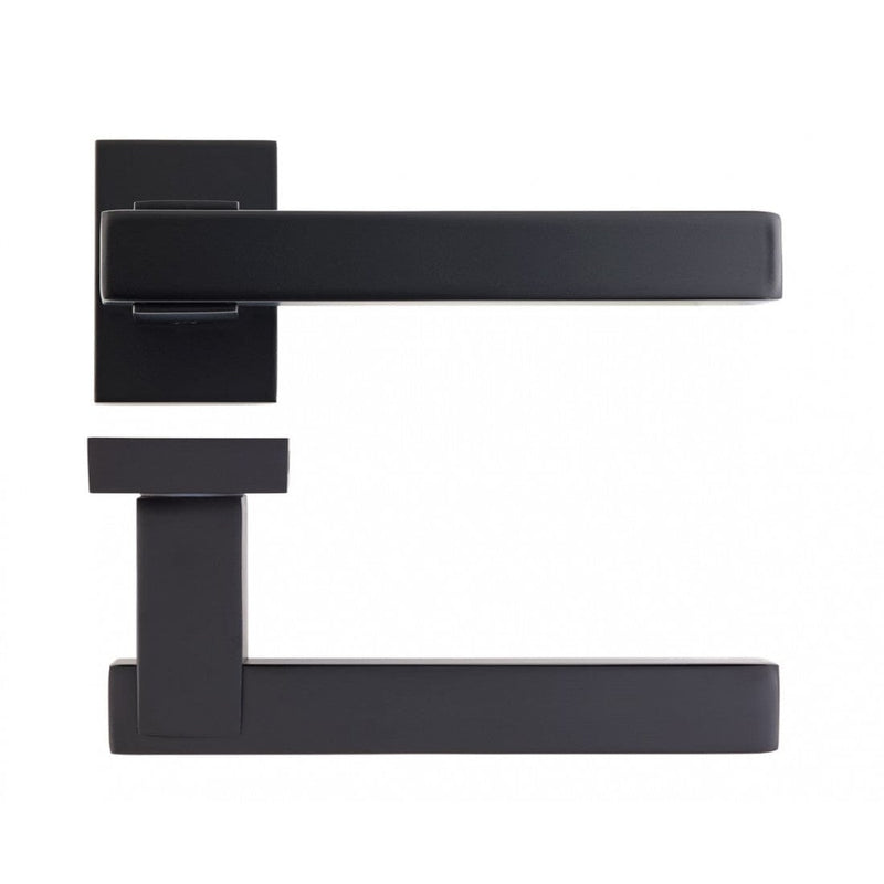 Argo Matt Black Finish Handle Hardware Deanta 