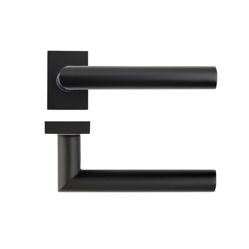 Ares Matt Black Finish Handle Hardware Deanta 