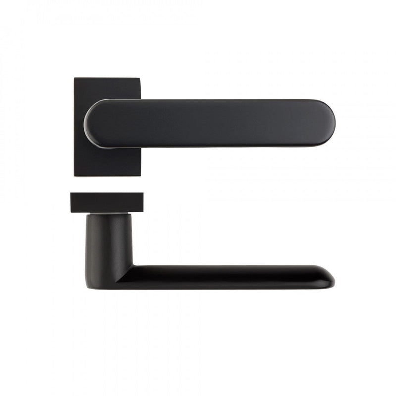 Juno Matt Black Finish Handle Hardware Deanta 