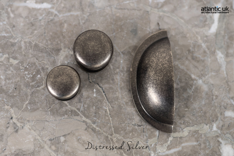 Old English Lincoln Solid Brass Victorian Cabinet Knob Concealed Fix (Latch & Hinges Included)