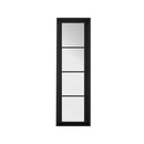 Soho W8 Demi Panel Black Primed Primed Internal Door Internal Door LPD Doors 