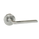 Eco Surf Aluminium Lever Round Rose (Latch & Hinges Included) Lever on Round Rose Atlantic Set Satin Chrome 
