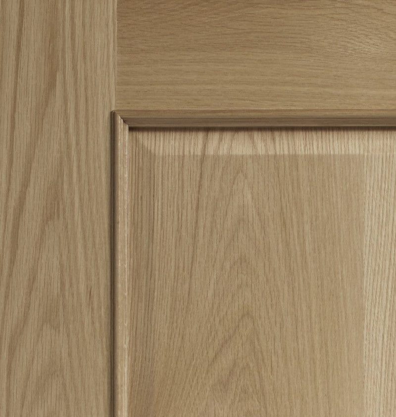 Andria Internal Oak Fire Door with Raised Mouldings