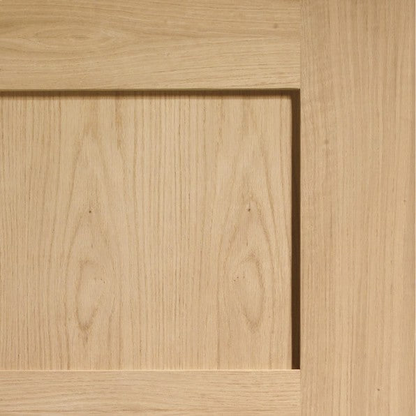 Shaker 4 Panel Pre-Finished Internal Oak Fire Door