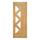 Ely Prefinished Oak Glazed (5L) Internal Door Internal Door Deanta 