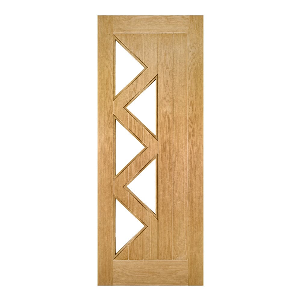 Ely Prefinished Oak Glazed (5L) Internal Door Internal Door Deanta 