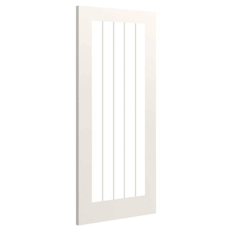 Ely White Primed Glazed (1L Full) Internal Door