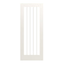 Ely White Primed Glazed (1L Full) Internal Door Internal Door Deanta 