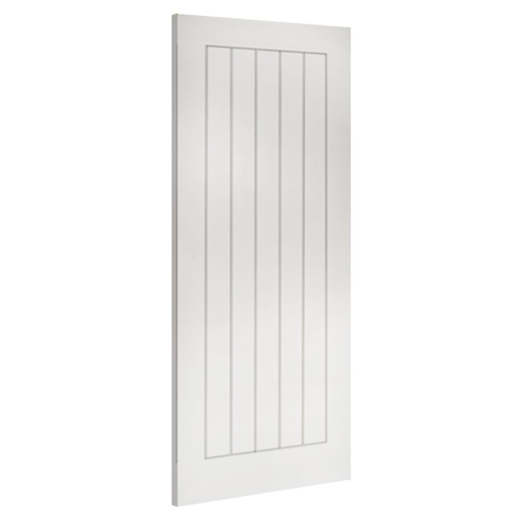 Ely White Primed Internal Door Internal Door Deanta 