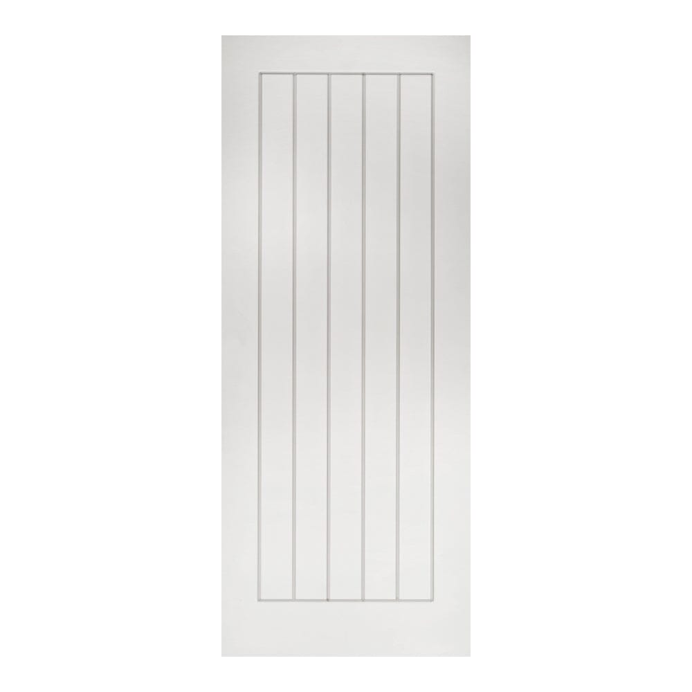 Ely White Primed Internal Door Internal Door Deanta 