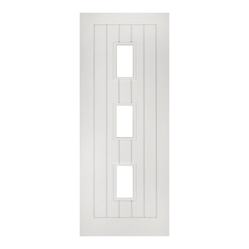 Ely White Primed Glazed (3L) Internal Fire Door