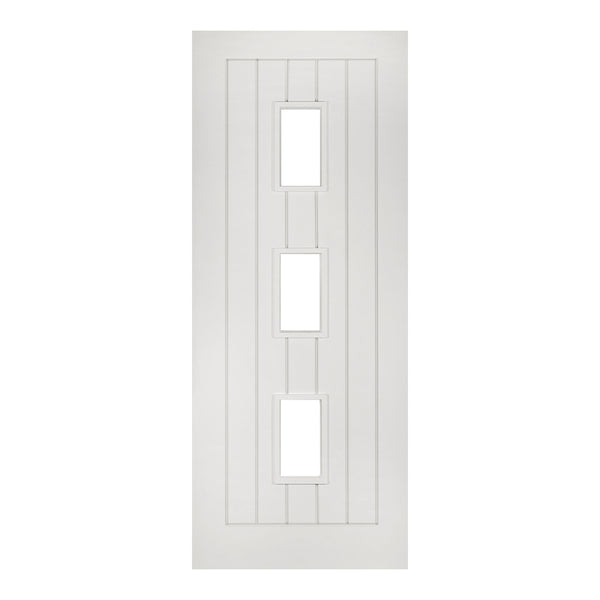 Ely White Primed Glazed (3L) Internal Door