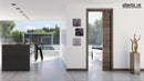 Ermetika EvoKit Single Pocket Door System 610x1981 Door 100mm WT in Raw Wood Pocket Door System Atlantic 
