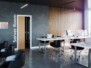 Ermetika EvoKit FIRE Rated Single Pocket Door System 762x1981mm Fire Rated Pocket Door System Atlantic 