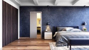 Ermetika EvoKit Single Pocket Door System 826x2040 Door 125mm WT in Raw Wood Pocket Door System Atlantic 