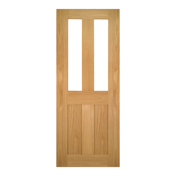 Eton Unfinished Oak Glazed Internal Door