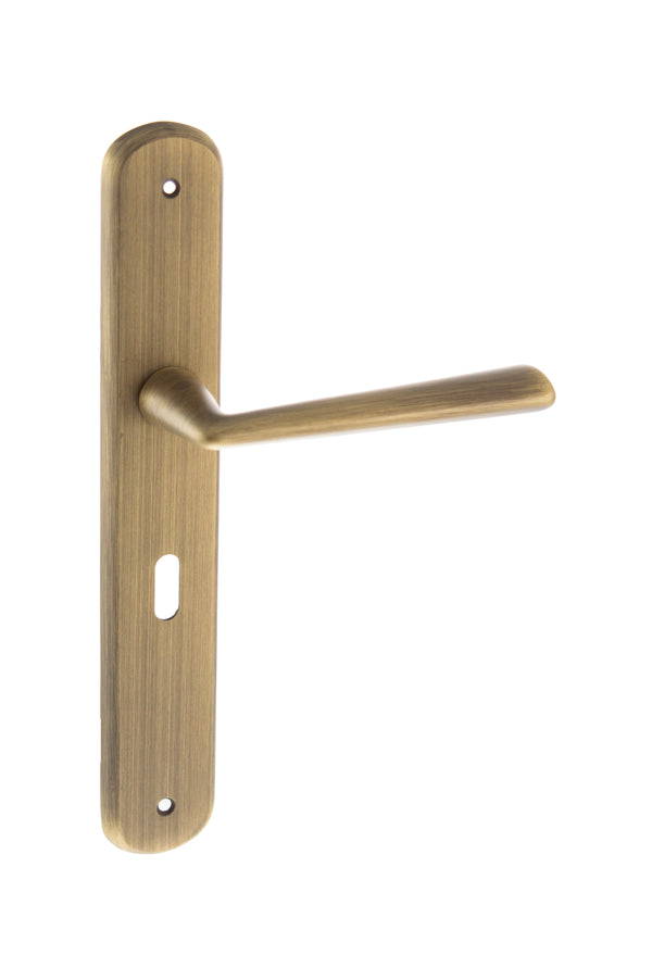 Forme Brigette Solid Brass Key Lever Backplate