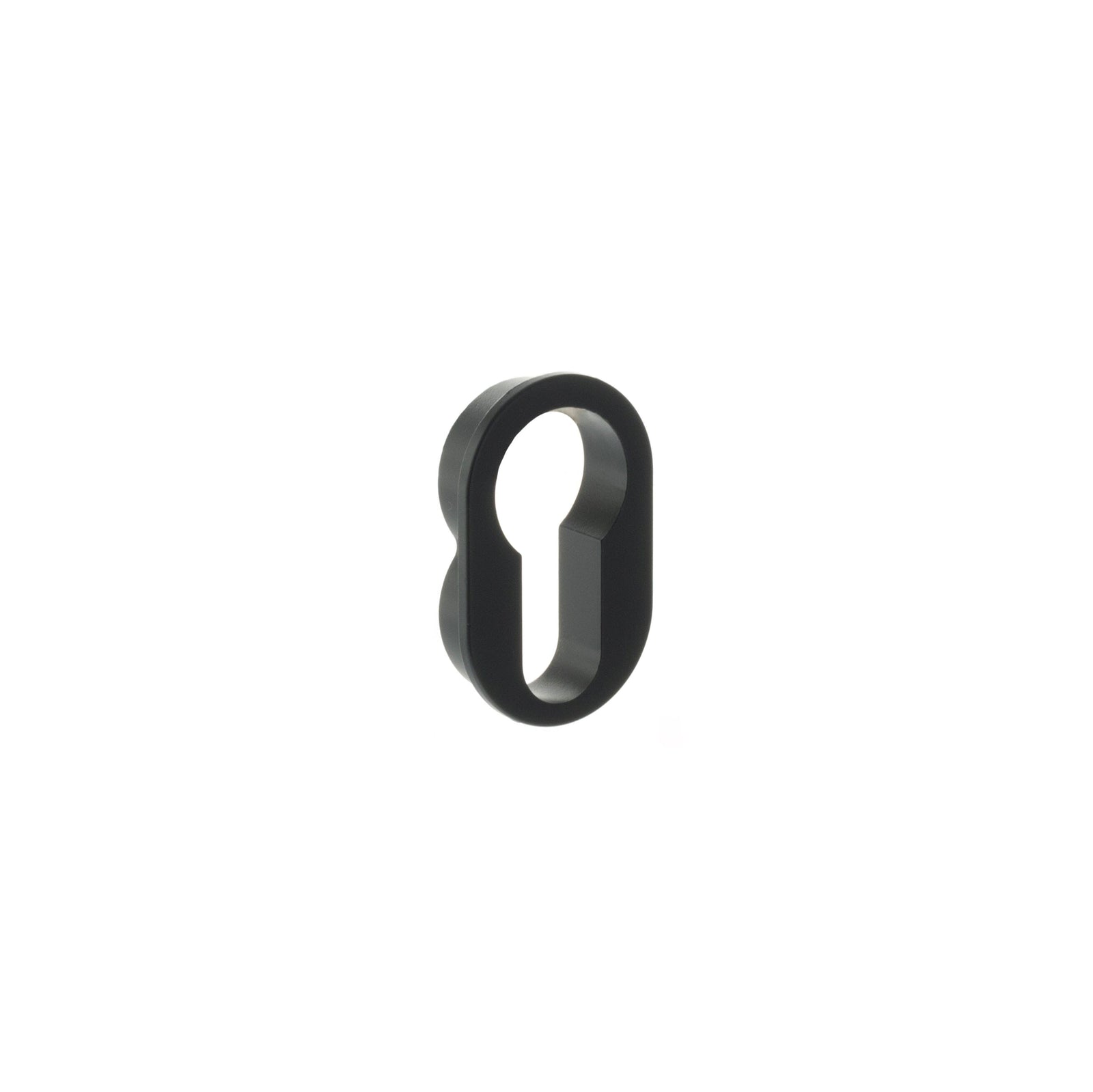 Forme Concealed Rose Euro Escutcheons Round 3 x 1cm Euro Escutcheon Atlantic 3 x 1cm Pair Matt Black