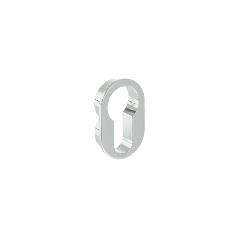 Forme Concealed Rose Euro Escutcheons Round in Polished Chrome