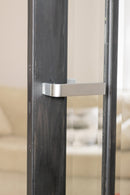 Forme Monza Lever Door Handle on Concealed Square Rose in Satin Chrome 10 x 5 x 10cm in Satin Chrome Designer Lever Handle Atlantic 