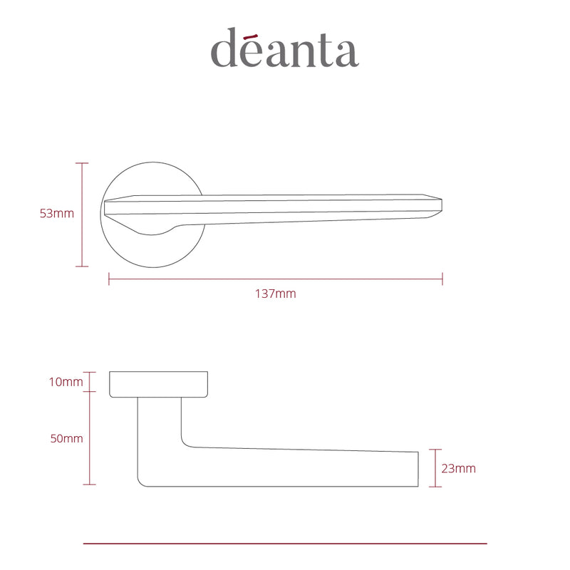 Ithaca Satin Nickel Round Rose Handle