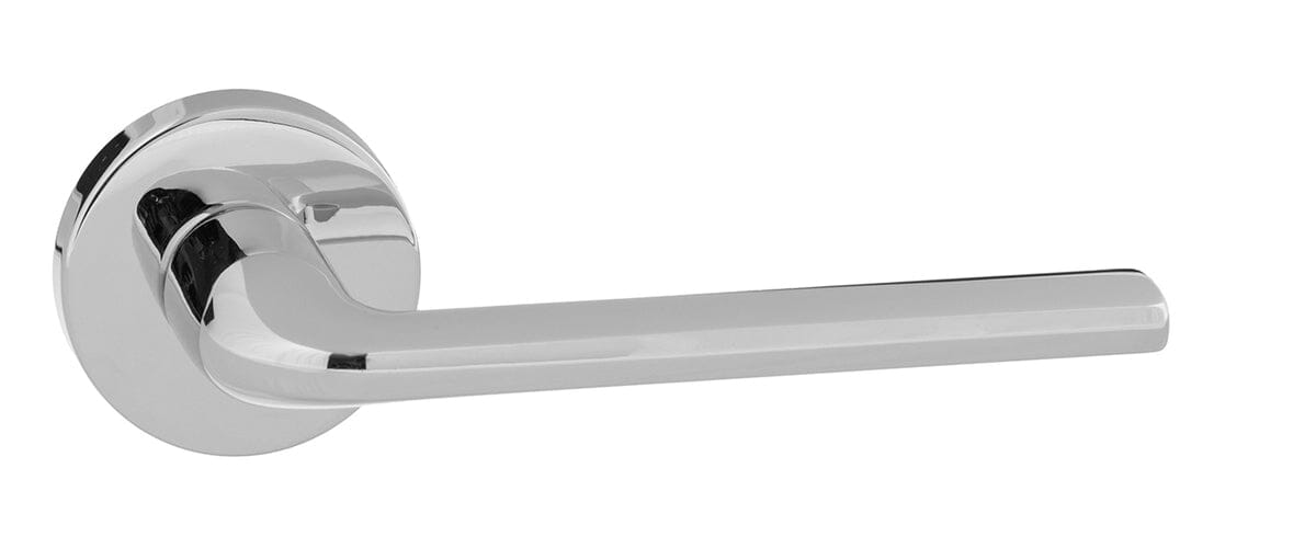 Forme Milly Designer Lever Minimal Round Rose (Latch & Hinges Included) Designer Lever Handle Atlantic 