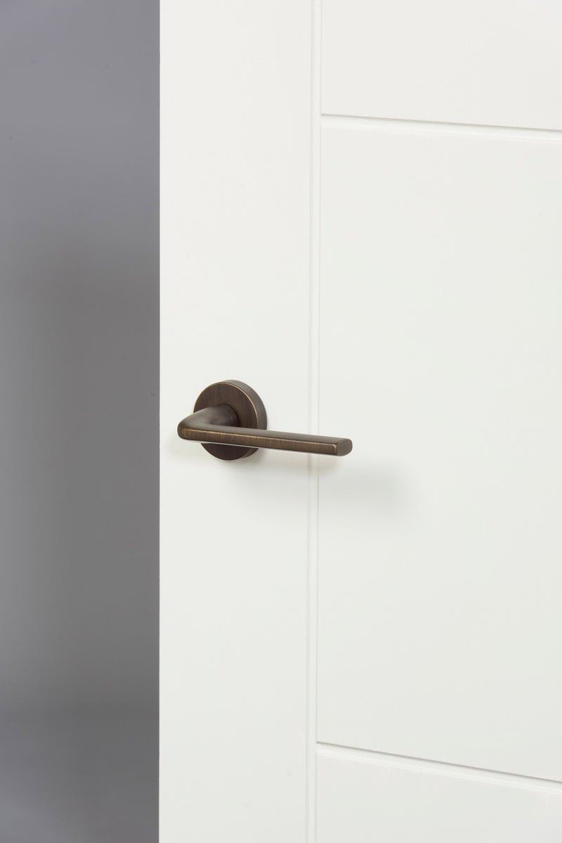Forme Milly Designer Lever Minimal Round Rose