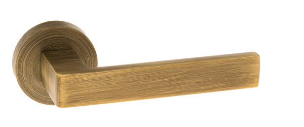 Forme Asti Designer Lever Minimal Round Rose (Latch & Hinges Included)