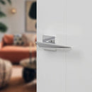 Forme Naxos Designer Lever Minimal Square Rose
