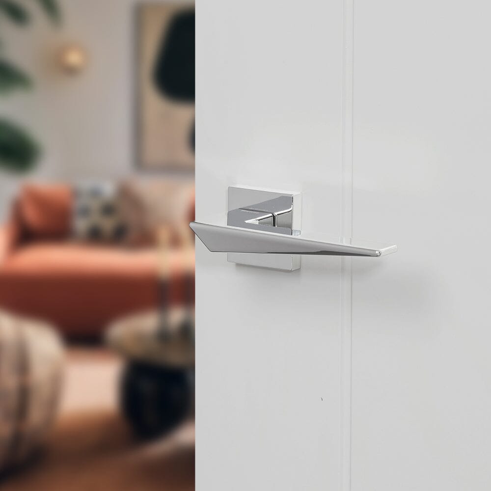 Forme Naxos Designer Lever Minimal Square Rose
