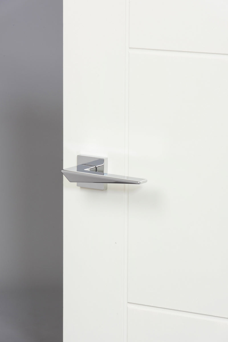 Forme Naxos Designer Lever Minimal Square Rose