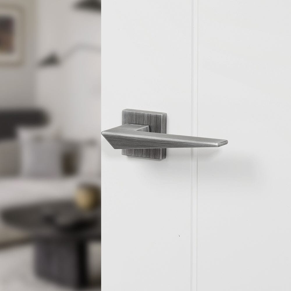 Forme Naxos Designer Lever Minimal Square Rose