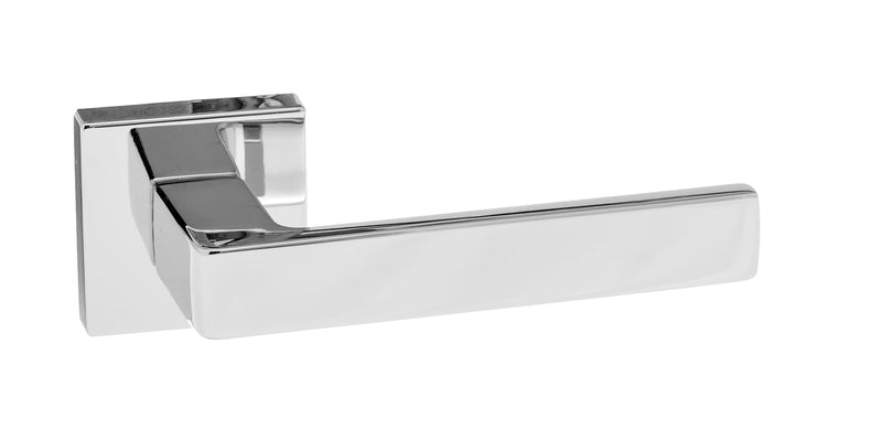 Forme Asti Designer Lever Minimal Square Rose (Latch & Hinges Included)